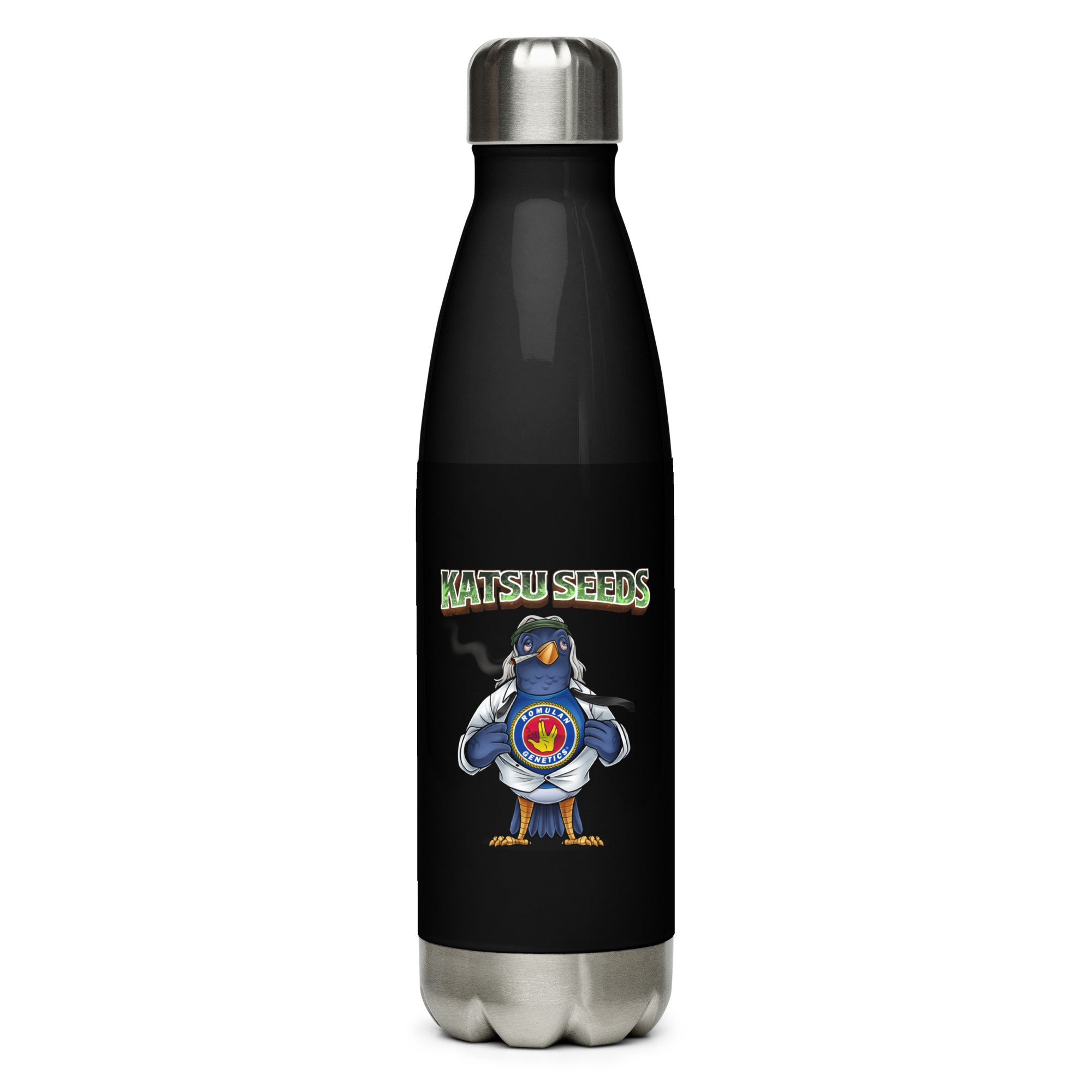 Stainless steel water bottle