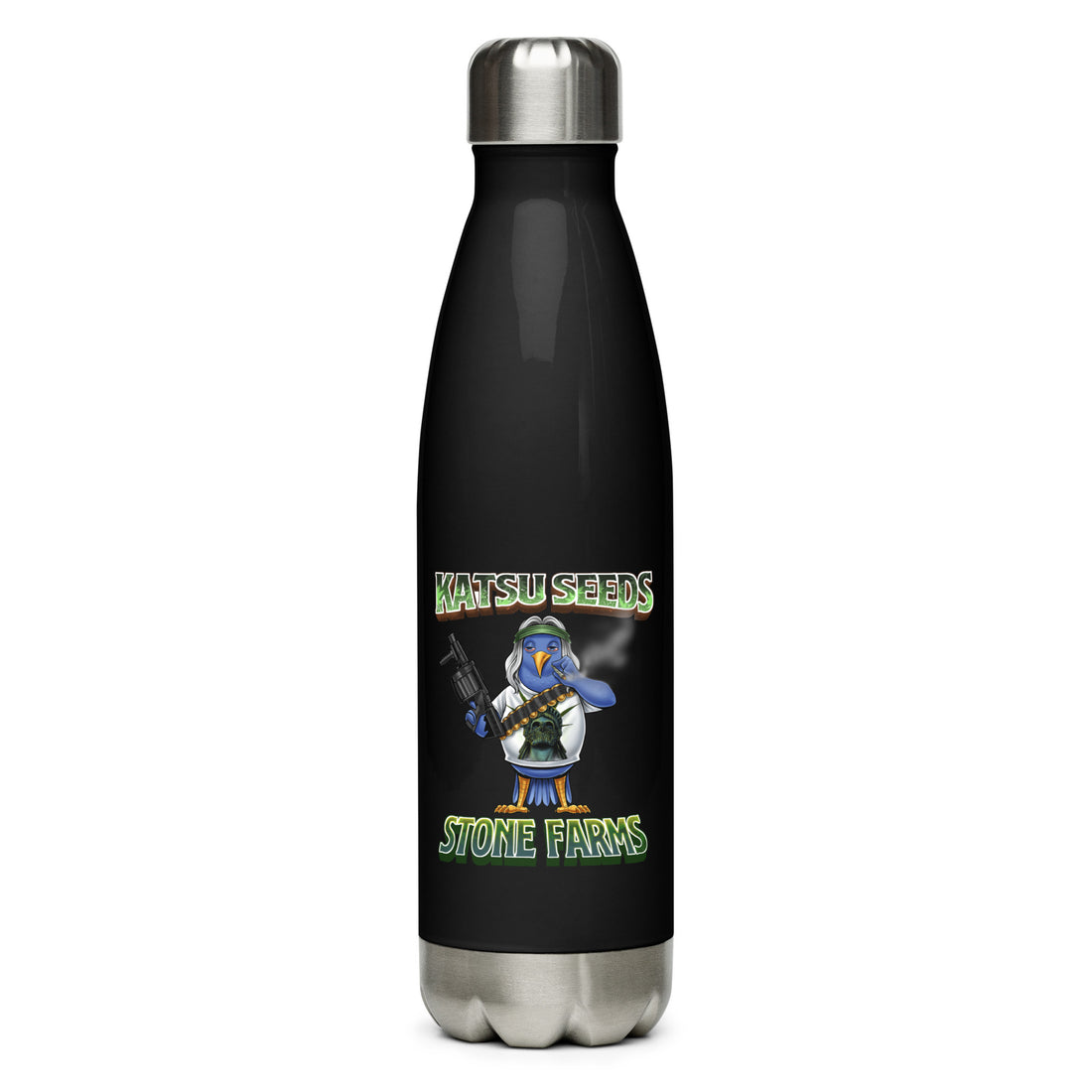 Stainless steel water bottle