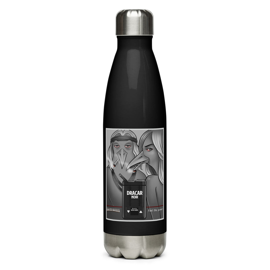 Stainless steel water bottle