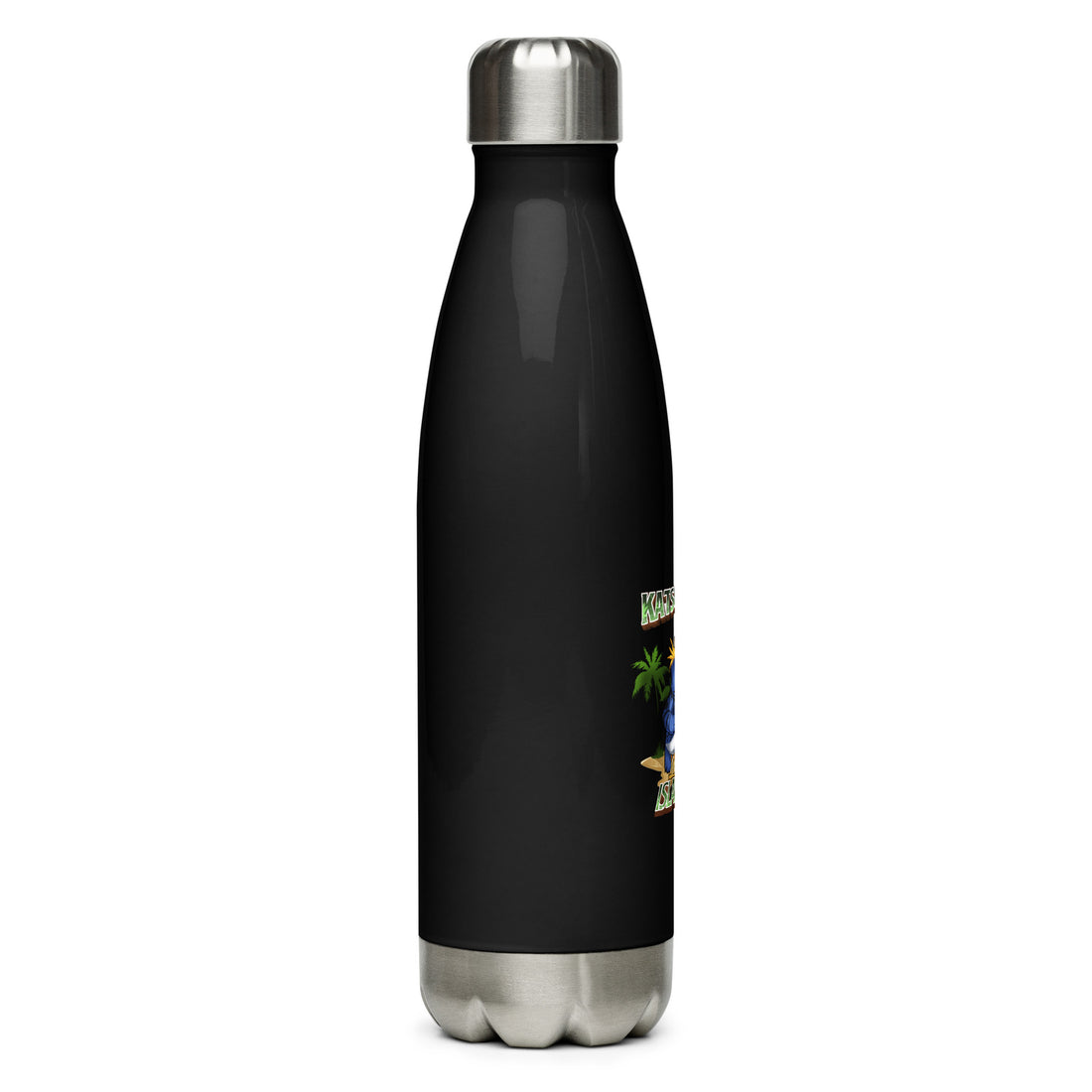 Stainless steel water bottle