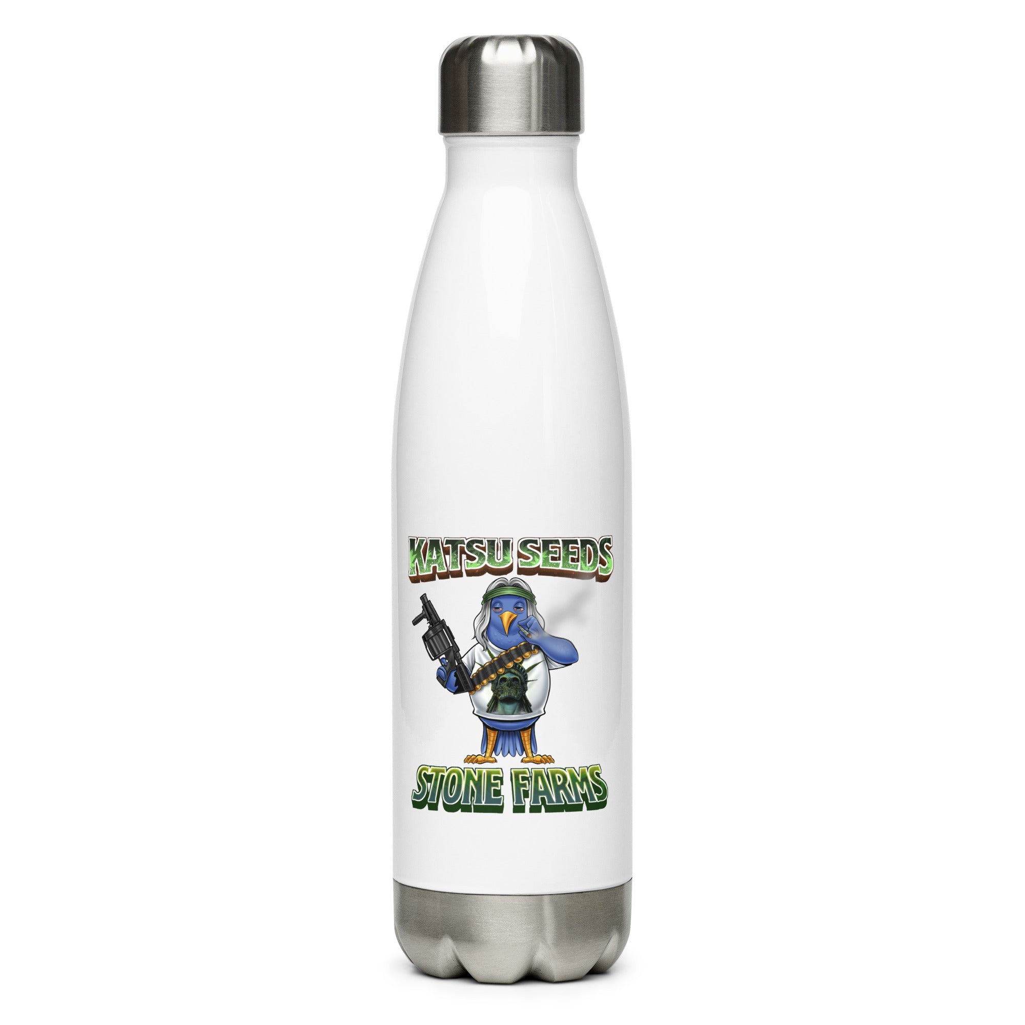 Stainless steel water bottle