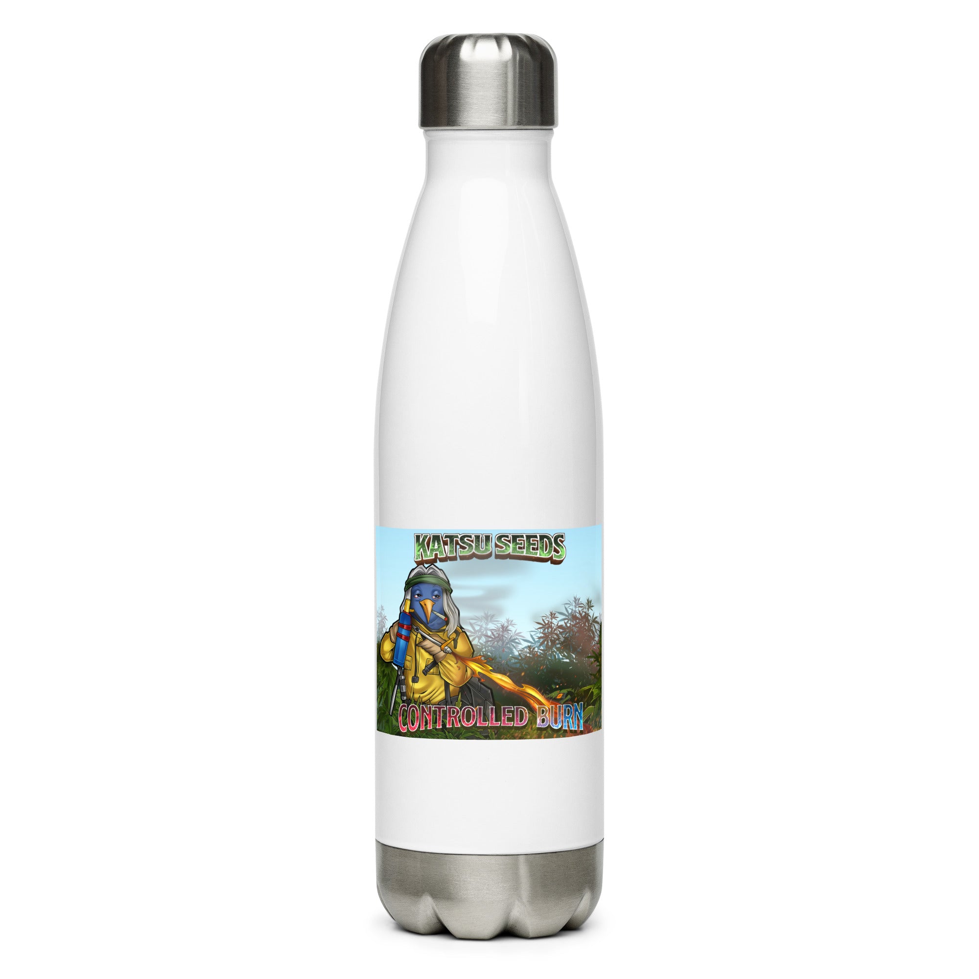 Stainless steel water bottle