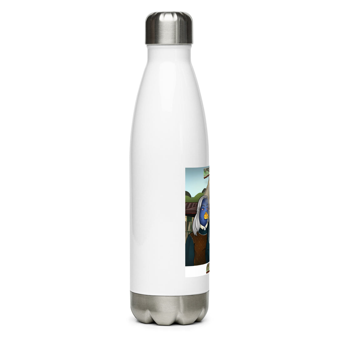 Stainless steel water bottle