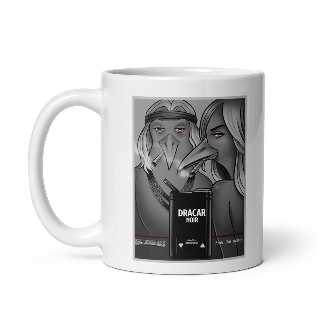 Dracar Noir B/W  Mug