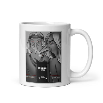 Dracar Noir B/W  Mug