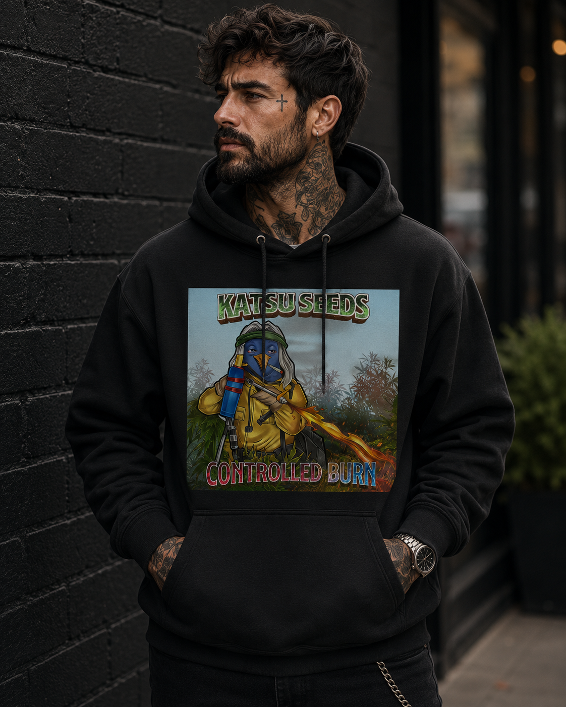 Controlled Burn Hoodie - Image 9