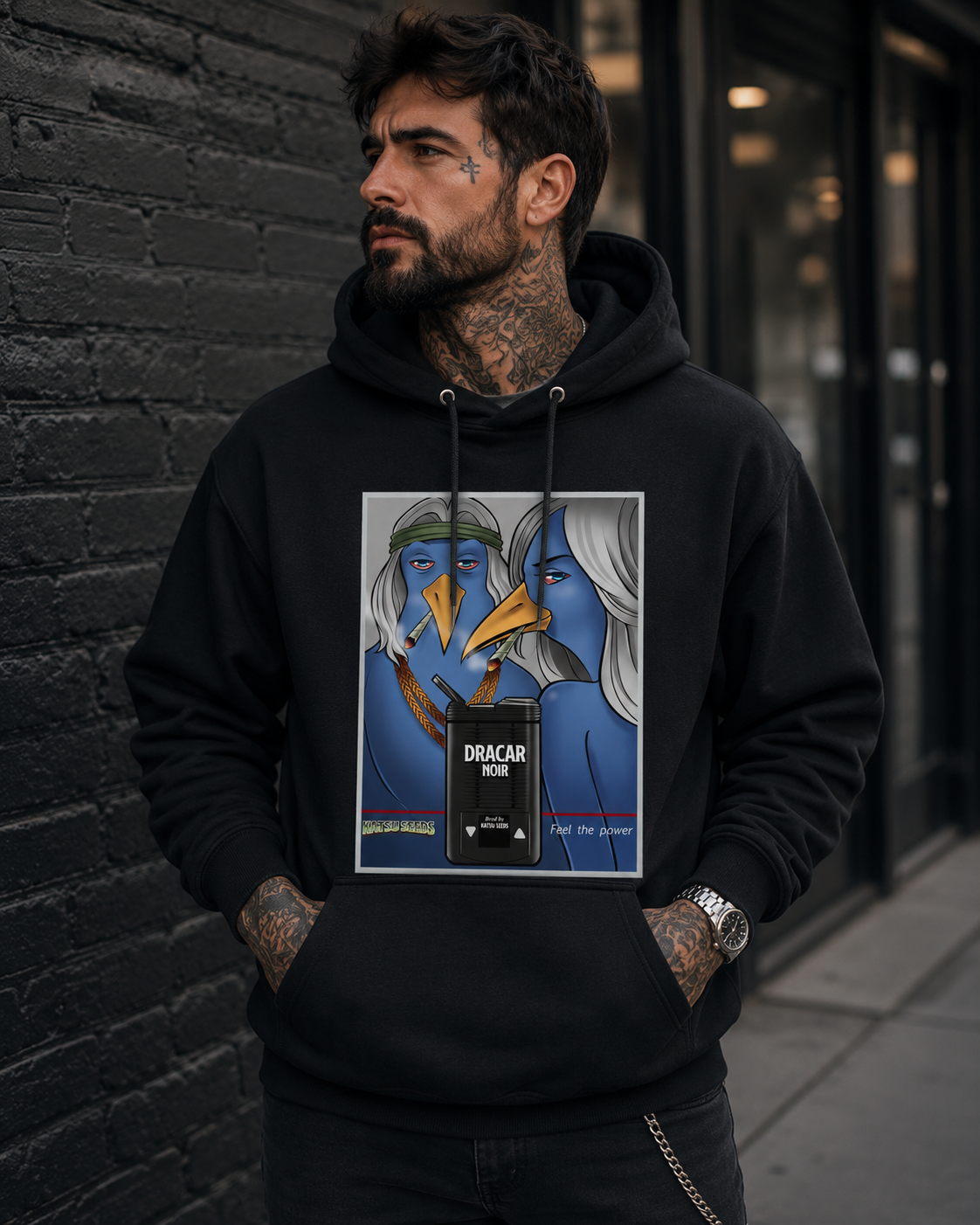 Dracar Noir Hoodie - Image 12