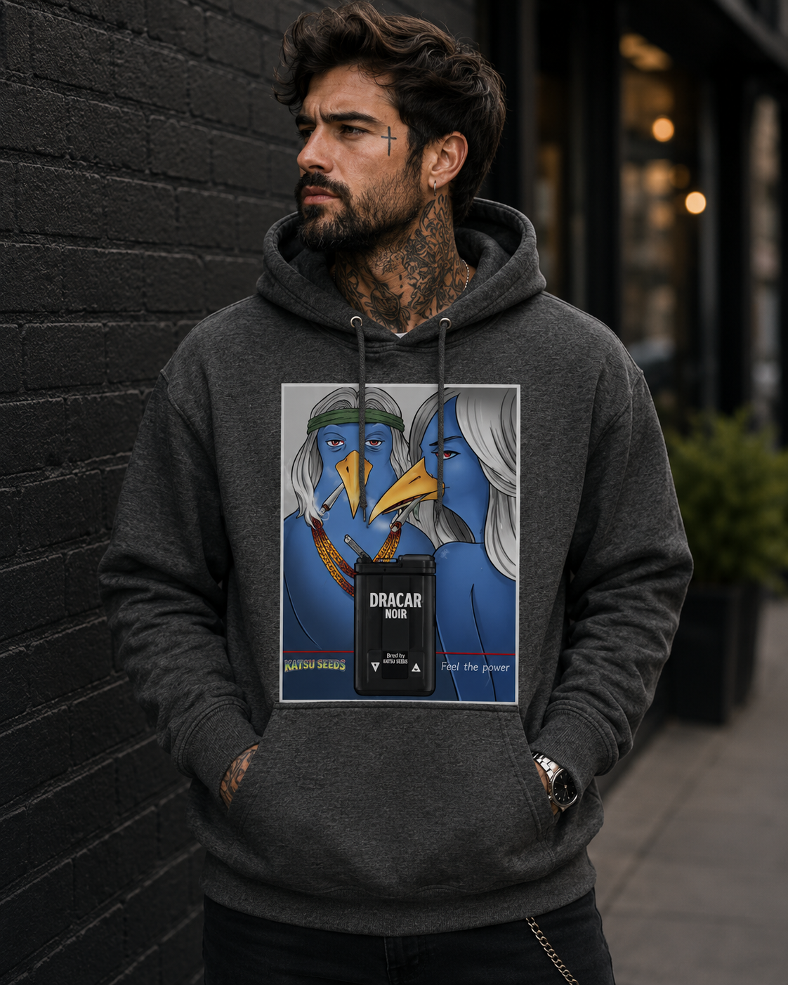 Dracar Noir Hoodie - Image 9